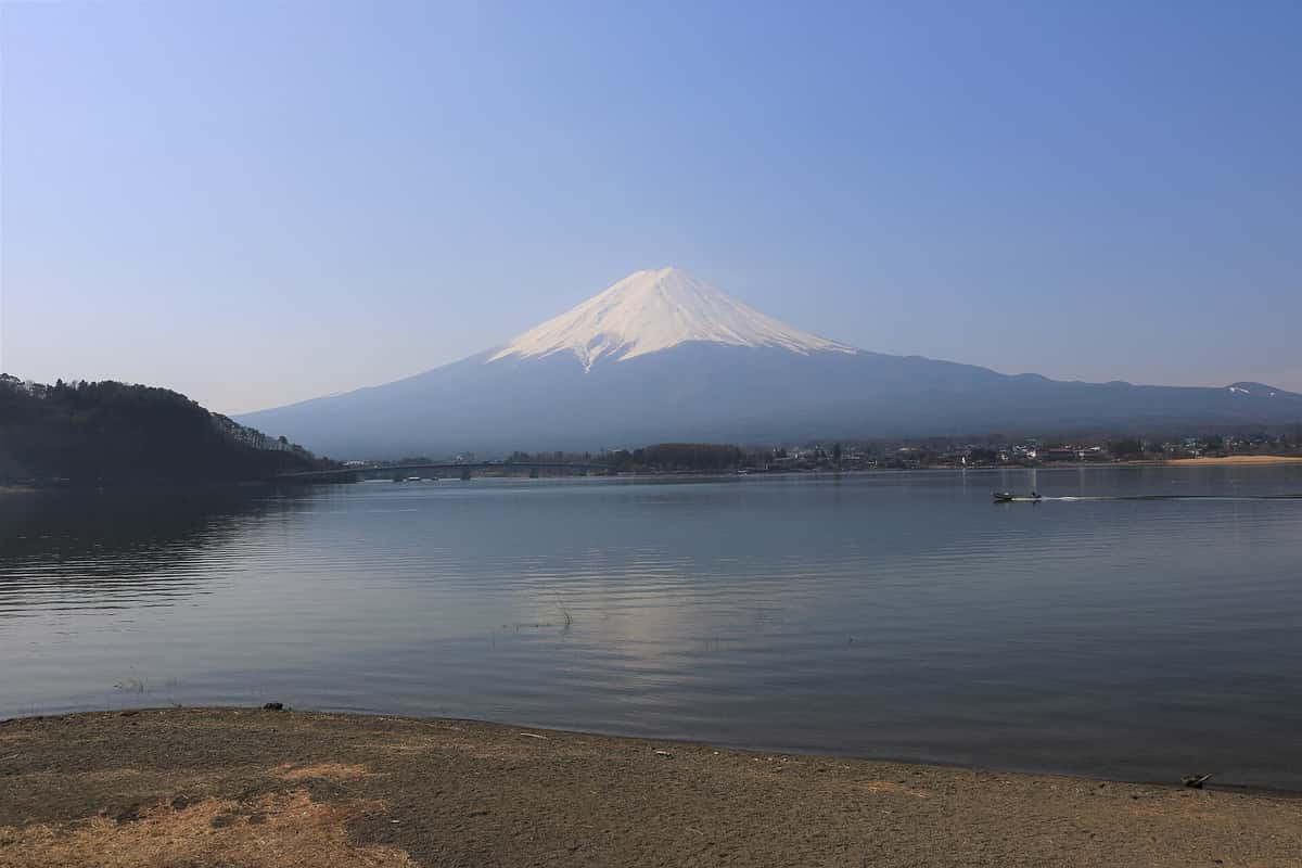 Fuji vom Kawaguchiko aus