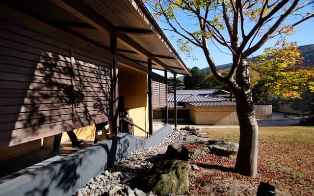 Gebäude und Garten von Hakone Suishoen (Aufnahme 2009)
