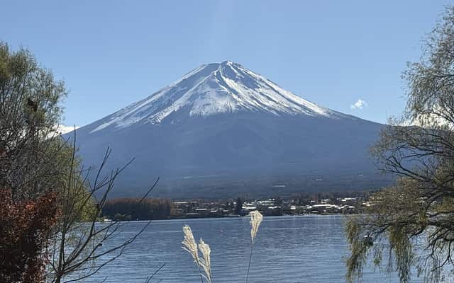 Symbolbild: Fuji über dem Kawaguchiko