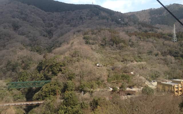 Symbolbild: Tal des Hayakawa zwischen Hakone-Yumoto und Tonosawa